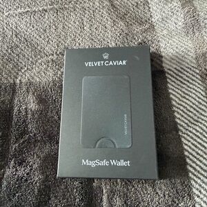 Velvet Caviar Black MagSafe Wallet
